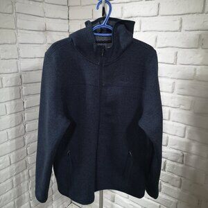 Wind River Men's Size Large Navy T-Max Charge Full Zip Hoodie